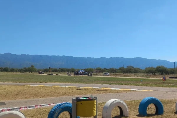 Accidente en el kartódromo de Chamical en plena jornada deportiva