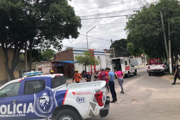 Dos jóvenes heridos tras un siniestro vial