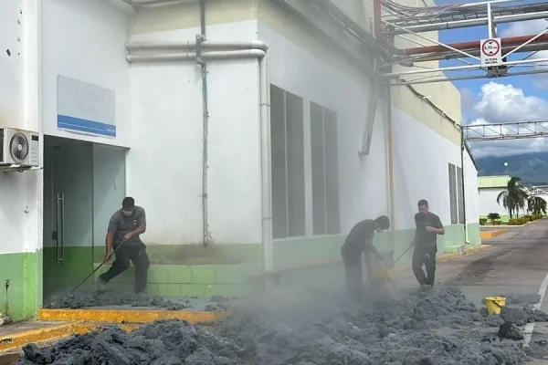 Controlaron un principio de incendio en una planta ubicada sobre Ruta 38