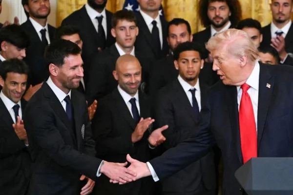 Trump recibió al Inter Miami con Messi y se declaró fanático del argentino