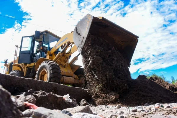La Municipalidad desplegó un operativo de emergencia tras el temporal