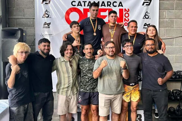 Destacada participación riojana en evento nacional de Jiu Jitsu en Catamarca