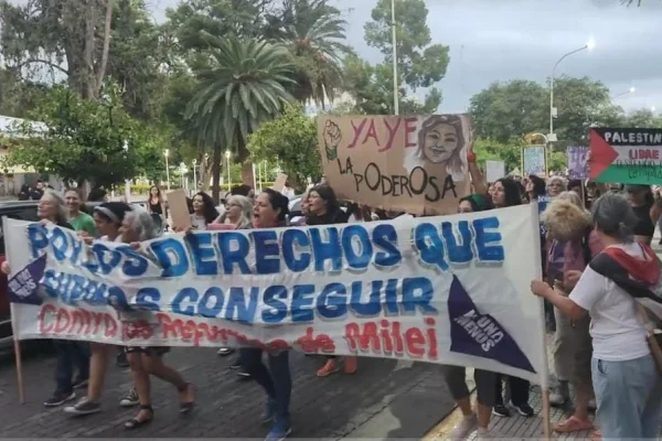 El grito de las mujeres una vez más se hizo notar en todos lados