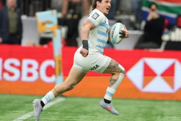 Argentina derrotó a Francia y cerró el Rugby Seven Series en el quinto puesto