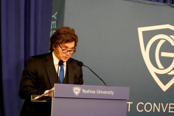 “Me siento orgulloso de ser el presidente más sionista del mundo”, dijo Milei en Nueva York