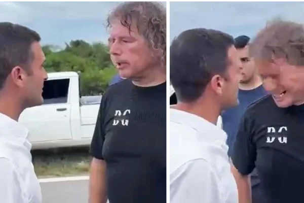 Un diputado de La Libertad Avanza recibió un brutal cabezazo durante una recorrida por las inundaciones en Tucumán