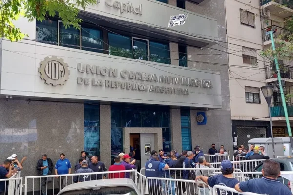La Justicia allana la sede de la UOM en Capital Federal
