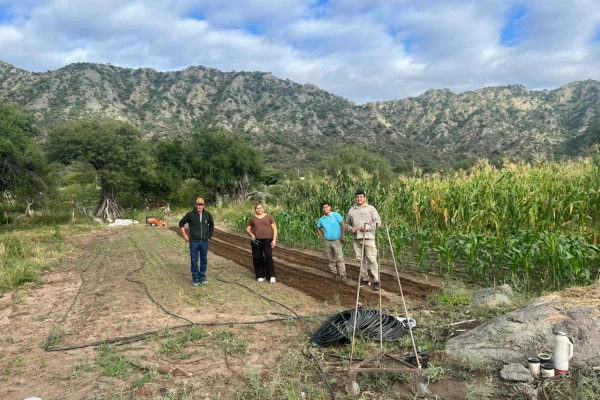 Impulsan una huerta comunitaria en Puluchan para fortalecer la producción en las sierras