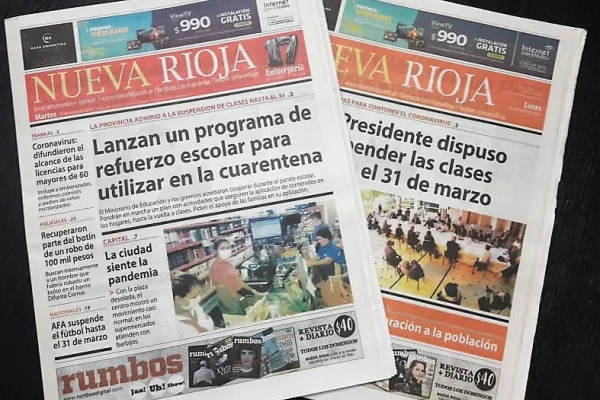 Adepa hizo llegar una nota por los 23 años del diario Nueva Rioja