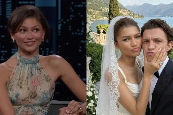 Zendaya reveló que sus amigos se enojaron con ella por una “boda secreta” con Tom Holland