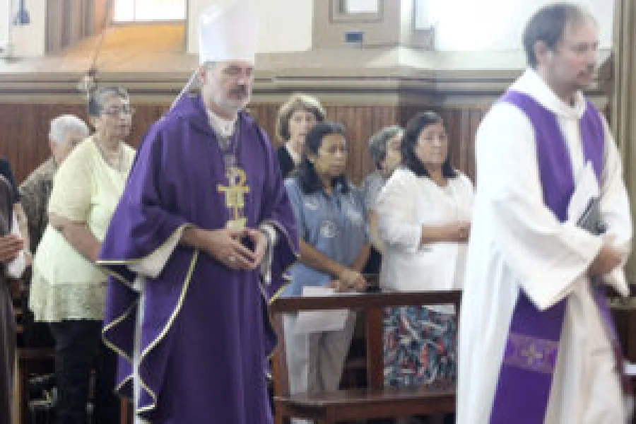 Obispo Dante Braida. &ldquo;Tenemos en com&uacute;n la vida consagrada, la entrega de la vida a Jes&uacute;s marcada por un v&iacute;nculo esponsal, una entrega sin condiciones&rdquo;.