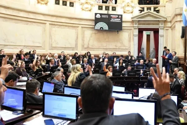 Sin Villarruel en el estrado, el Senado aprobó una conmemoración de los 50 años del golpe de Estado