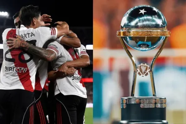 Rivales confirmados para River en la Copa Sudamericana 2026: Bragantino, Blooming y Carabobo
