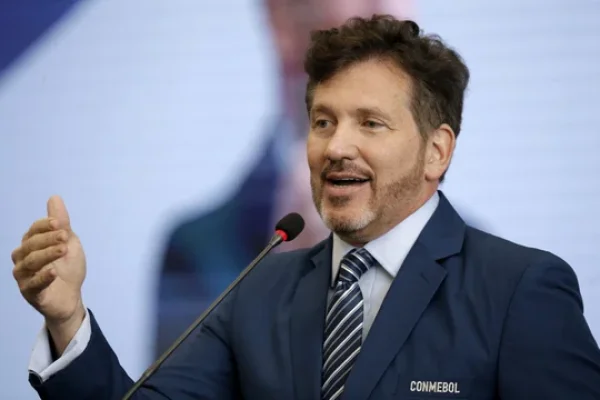 El presidente de la CONMEBOL dijo que “Argentina es bicampeón de la Finalissima”
