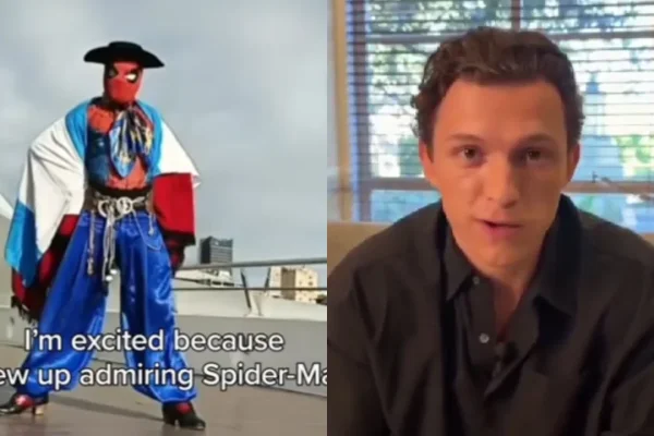 Tom Holland le mandó un saludo al Gaucho-Araña, el Spider-Man argentino