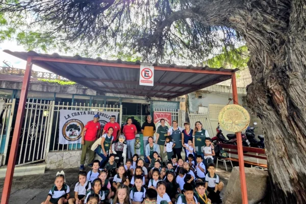 Alumnos de Jardín Rosarito visitaron Chaya del Arbolito
