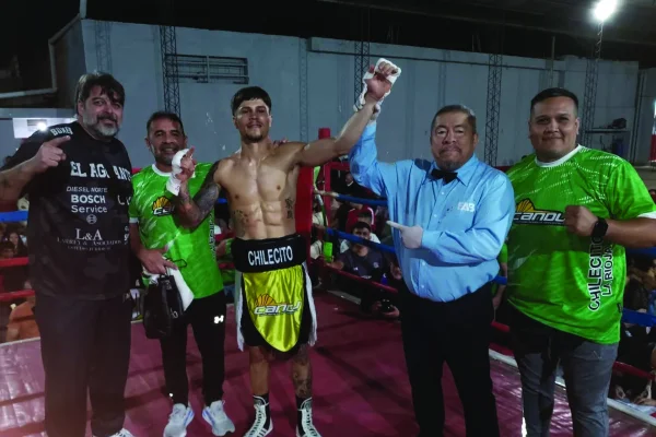 Boxeo: Fulminante nocaut de “Bebé” Pozo ante su gente