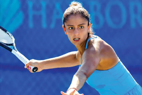 Tenis: Ortenzi cayó en semis y fue campeona en Dobles