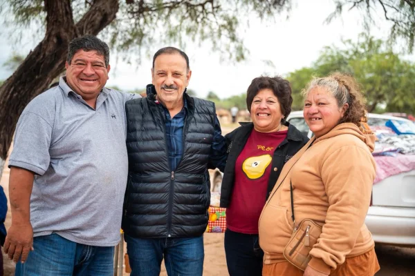 Quintela acompañó las fiestas patronales de San José