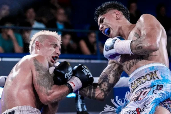 Boxeo: Sansón revalidó su potencial y se quedó con un título más