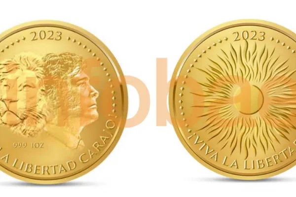 Más negocios paralelos entre Novelli y los Milei: planeaban lanzar una moneda de oro con la cara del Presidente