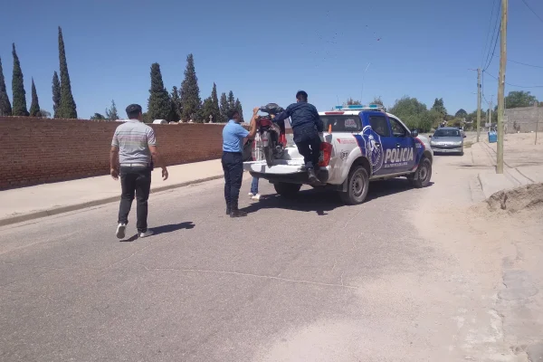 Circulaba con una moto robada y terminó detenido