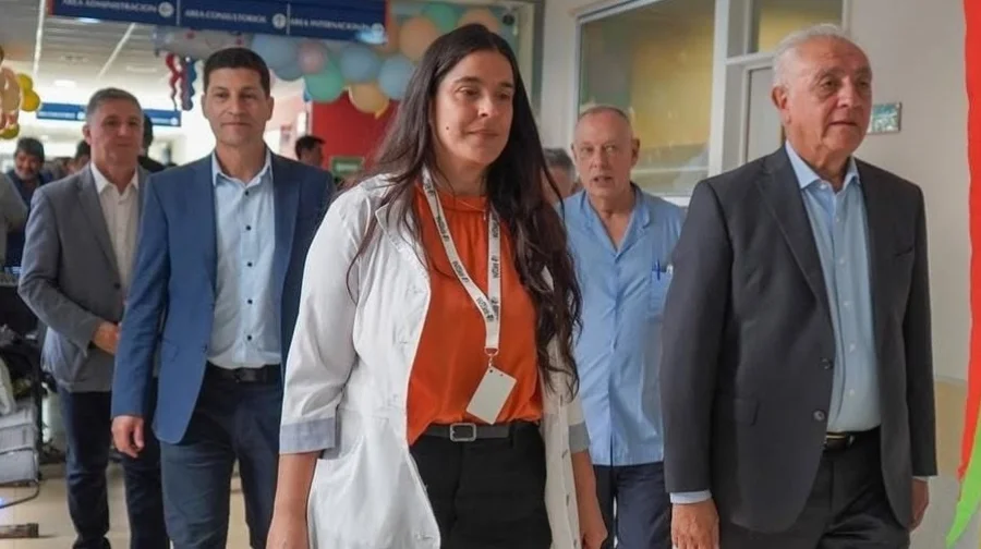 Recorireron el nosocomio, tras el festejo de los 13 a&ntilde;os de su aniversario.