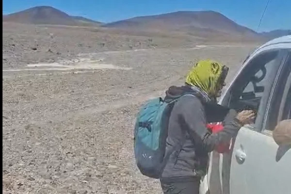 Encontraron a la andinista perdida en el Cerro Bonete