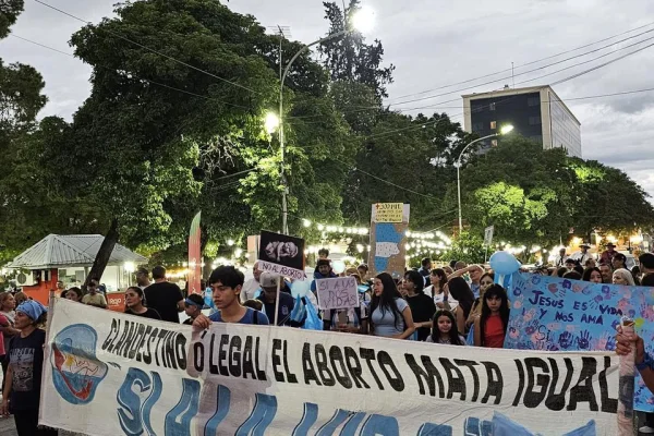 Habrá una marcha por la vida este sábado a partir de las 19.00