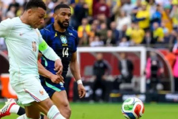 Con dos golazos, Francia le ganó a Brasil y se quedó con el amistoso