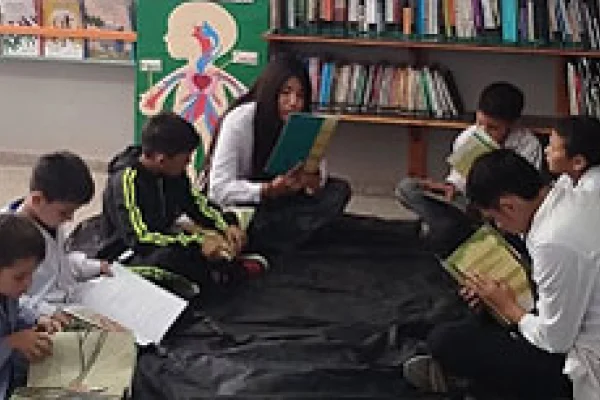 Llegó el programa “La escuela abre mundos” a Mascasin
