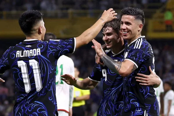 La Selección Argentina venció 2-1 a Mauritania en la Bombonera