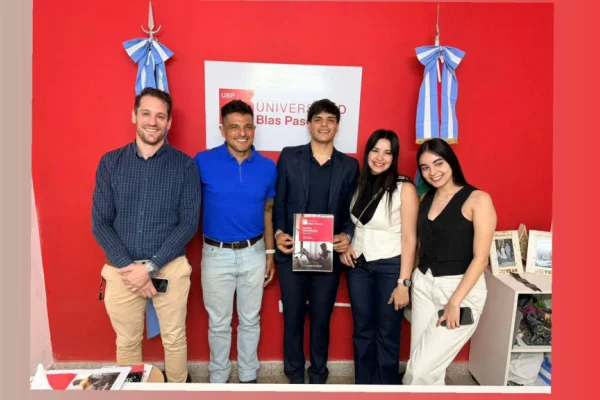Thomas Maturano fue becado por la Universidad Blas Pascal