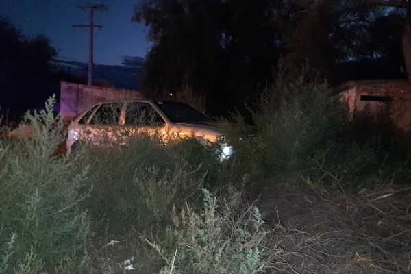 Conducía alcoholizado, huyó de la Policía y volcó