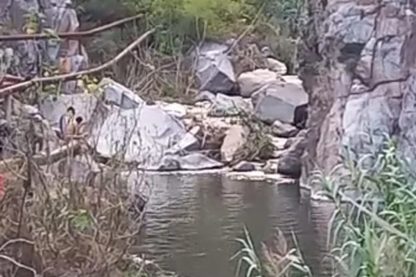 Buscan a un hombre que desapareció tras meterse a un espejo de agua en Olta