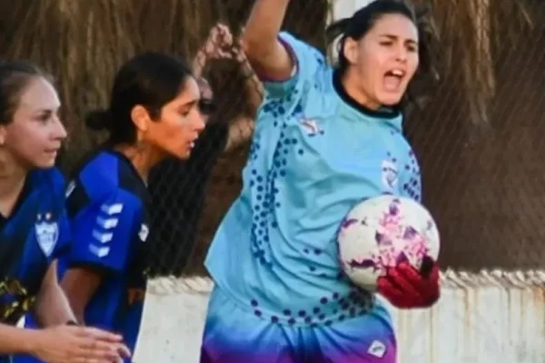 La chileciteña Yazmín Barrera en la final del Provincial de Catamarca