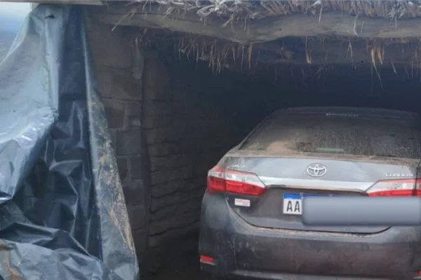 Encuentran en Pinchas un auto vinculado a un siniestro