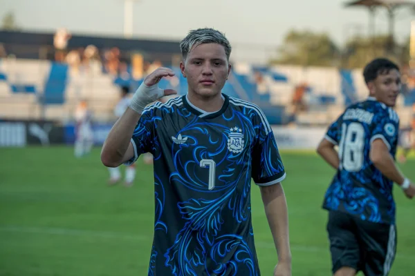 Argentina goleó 4-1 a Perú en su debut en el Sudamericano Sub 17