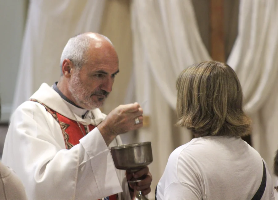 Textual. &ldquo;La Iglesia está llamada a ser esa familia donde todos encontramos nuestro lugar de pertenencia, donde encontramos la contenci&oacute;n y apoyo&rdquo;, dijo.