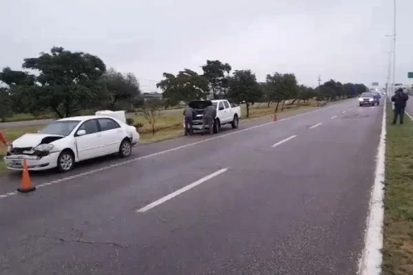 Choque en cadena dejó daños materiales en avenida Circunvalación