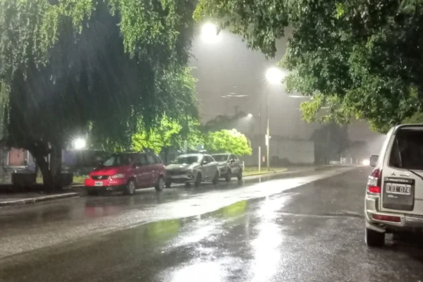Alerta por lluvia y vientos en la zona de la cordillera