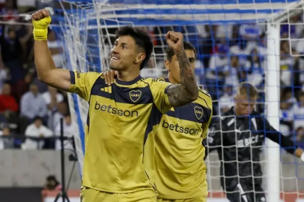 Boca venció a Universidad Católica en Chile en su debut en la Libertadores
