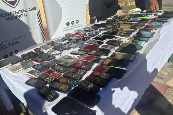 Secuestraron celulares en el Servicio Penitenciario Provincial