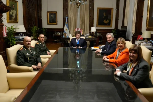 Javier Milei finalmente se encontró con Nahuel Gallo