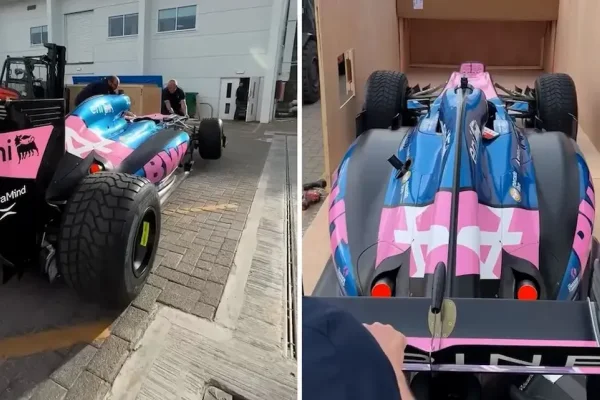 Los detalles del auto de Fórmula 1 que usará Colapinto en la exhibición en Buenos Aires