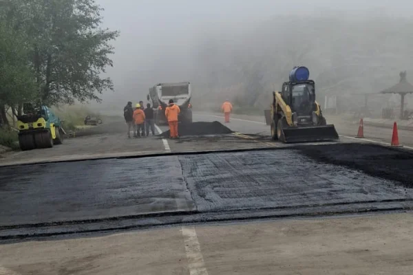 Corte total del camino de Altas Cumbres por hundimiento de calzada