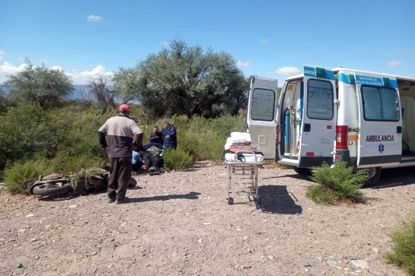 Siniestros viales en el interior dejó dos heridos