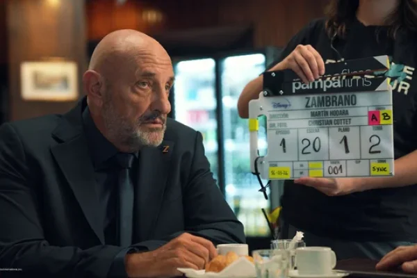 Las primeras imágenes del Puma Goity en “Zambrano”, el spin-off de “El encargado”