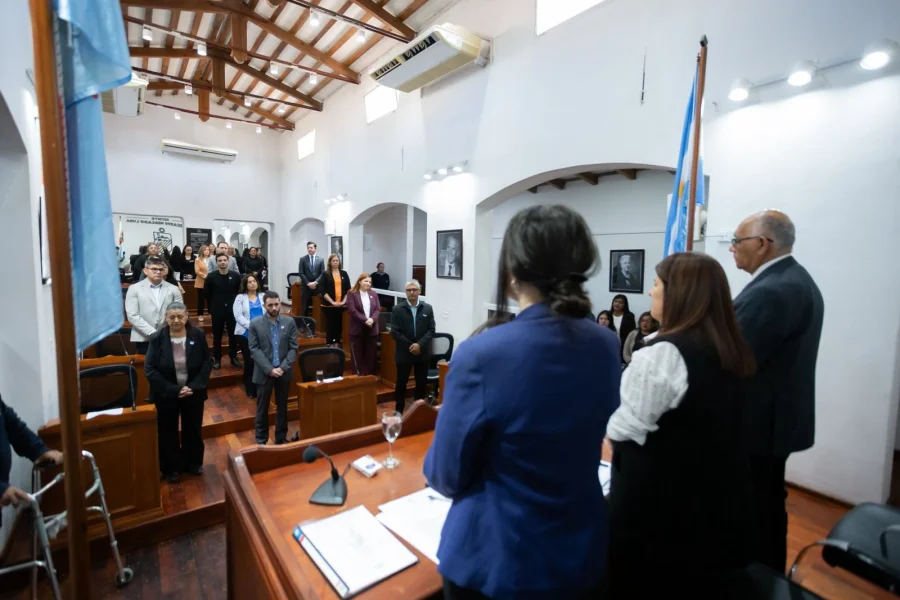 En la sesión se sancionó esta norma de tránsito.