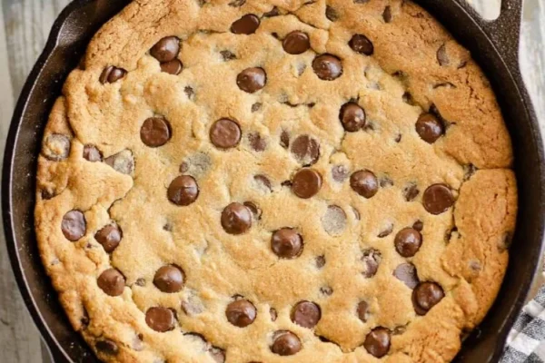 Skillet cookie: la receta de la galleta gigante casera que es furor